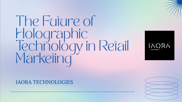 the future of holographic technology in retail