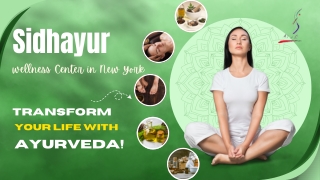 Holistic Treatment For Anxiety in NYC at Sidhayur