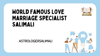 World Famous Love Marriage Specialist SalimAli