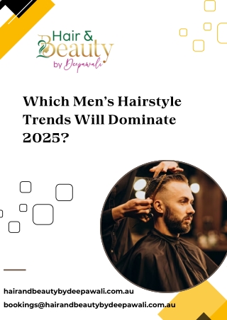 Which Men’s Hairstyle Trends Will Dominate 2025