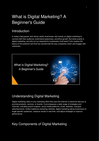 What is Digital Marketing