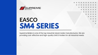 Revolutionize Your Heating with the EASCO SM4 Series