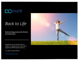 Back to Life with DCcure