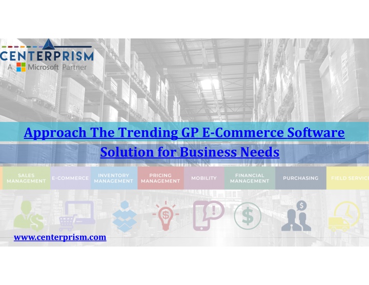 approach the trending gp e commerce software