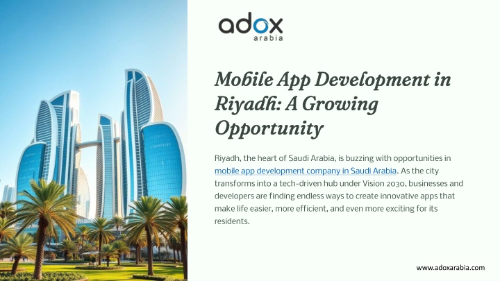 mobile app development in riyadh a growing