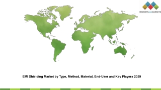 emi shielding market by type method material