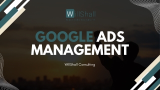 Drive Results with Expert Google Ads Services | WillShall