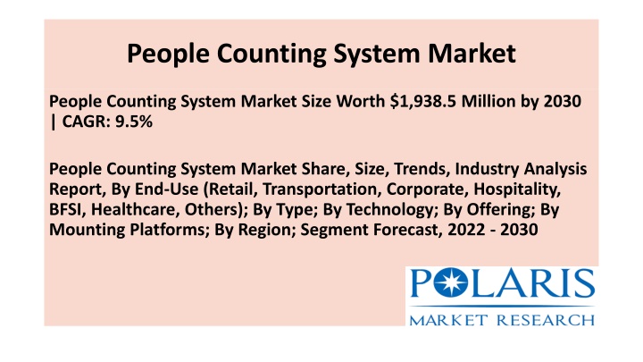 people counting system market