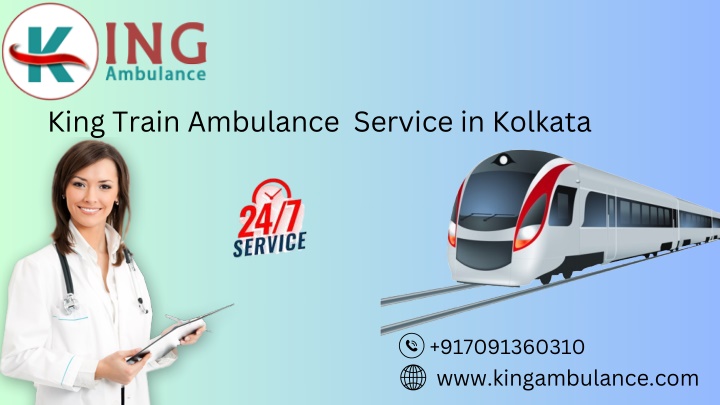 king train ambulance service in kolkata