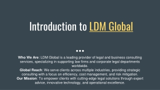 introduction to ldm global
