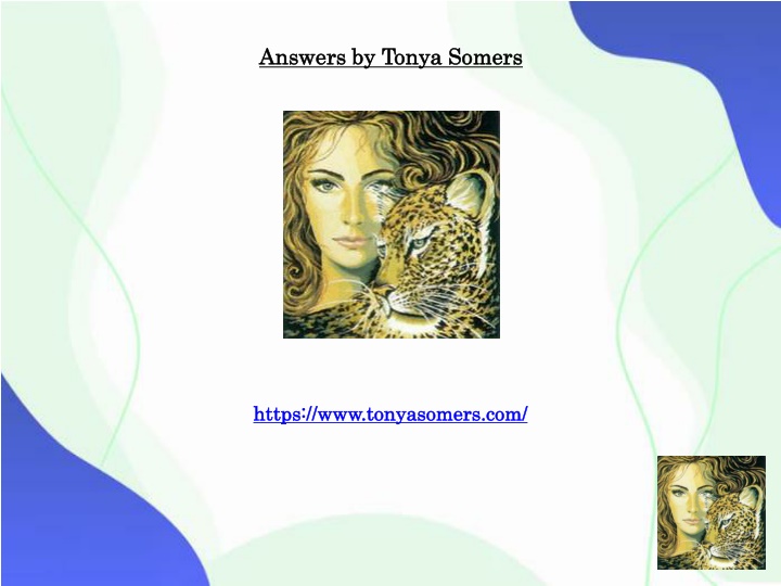 answers by tonya somers