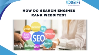 how do search engines rank websites