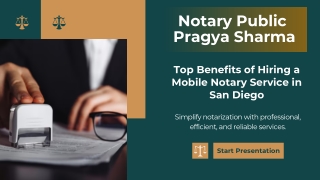 benefits of hiring mobile notary service