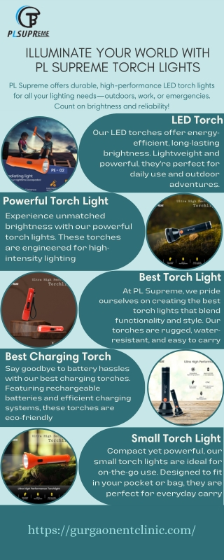 illuminate your world with pl supreme torch lights