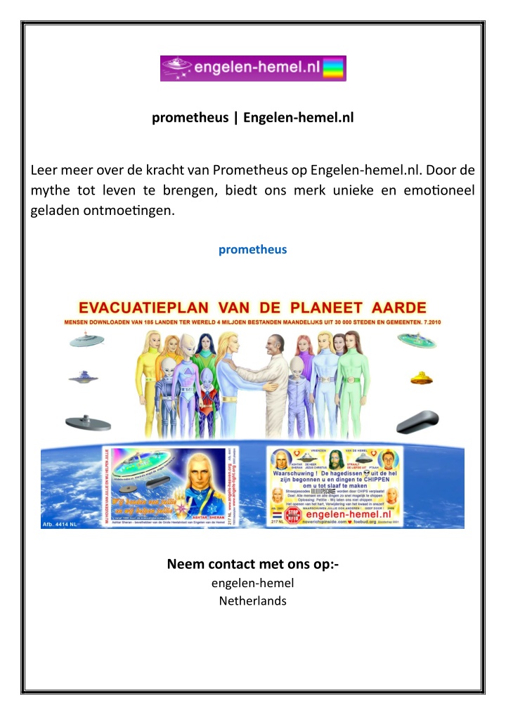 prometheus engelen hemel nl