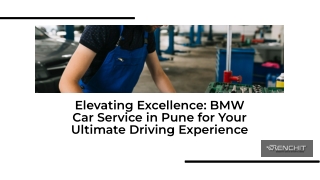 BMW Car Service in Pune Premium Care for Your Ultimate Driving Machine