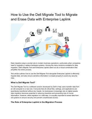 how to use the dell migrate tool to migrate