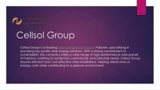 cellsol group