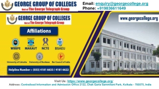 email enquiry@georgecollege org phone 919836611649
