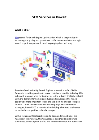 search engine optimizing services in kuwait