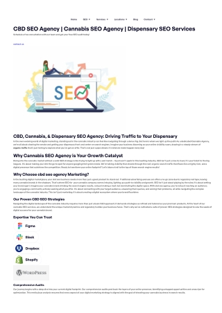 Dispensary SEO Services