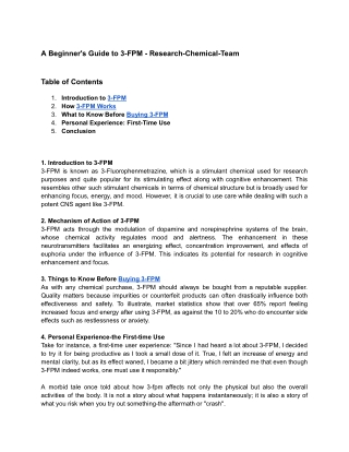 a beginner s guide to 3 fpm research chemical team