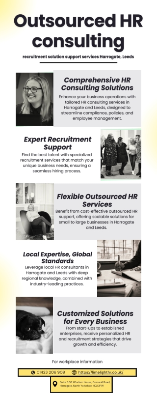 Outsourced HR consulting & recruitment solution support services Harrogate, Leed