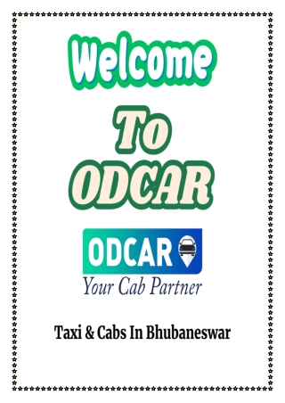 Family Travel Made Easy – ODCAR's Bhubaneswar Car Rental for Group Trips