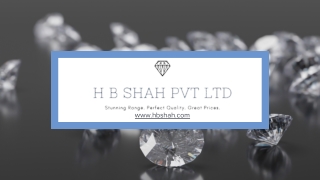 Rough Diamonds Dealers In Mumbai