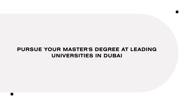 pursue your master s degree at leading