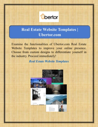 examine the functionalities of ubertor com real