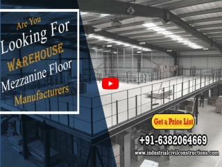 Warehouse Mezzanine Floor Manufacturers in Hyderabad