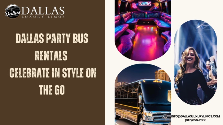 dallas party bus rentals celebrate in style