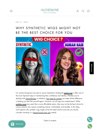 Why-Synthetic Wigs Might Not Be the Best Choice for-You