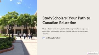 studyscholars your path to canadian education