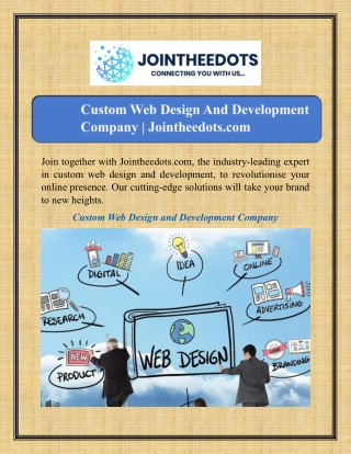 join together with jointheedots com the industry