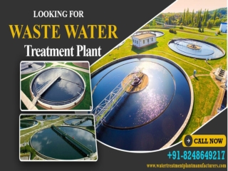 Waste Water Treatment Plant Construction in Hyderabad