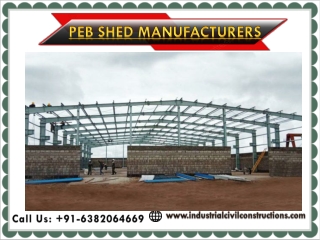 PEB Shed Manufacturers in Coimbatore