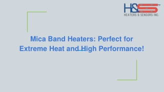 Mica Band Heaters: High Heat, High Performance – No Compromises!