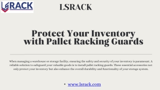 Durable Pallet Racking Guards for Enhanced Safety