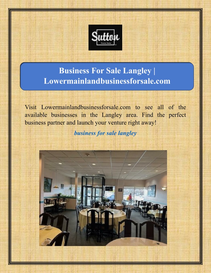 visit lowermainlandbusinessforsale