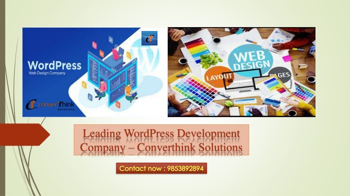 leading wordpress development company converthink