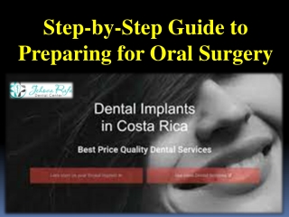 Step-by-Step Guide to Preparing for Oral Surgery