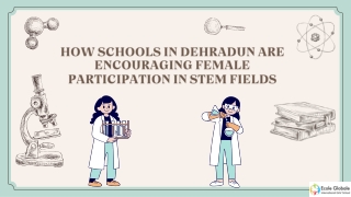 how schools in dehradun are encouraging female