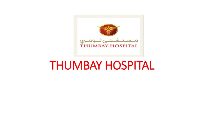 thumbay hospital