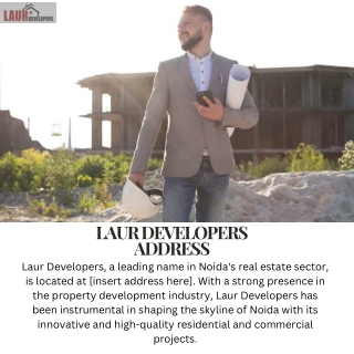 laur developers address