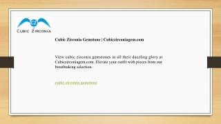cubic zirconia gemstone cubiczirconiagem com