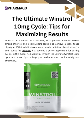 the ultimate winstrol 10mg cycle tips
