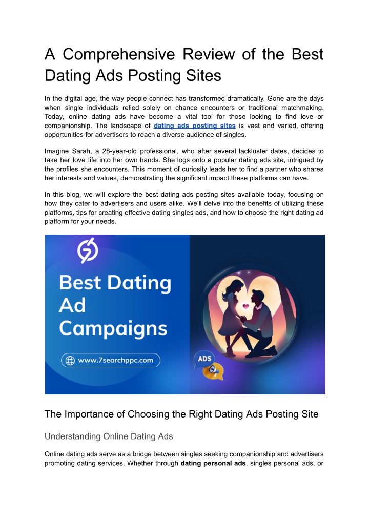 a comprehensive review of the best dating