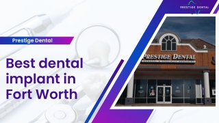 Dental implant in Fort Worth